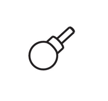 Titan 0509238 Clamp Knob or Knob Clamp
